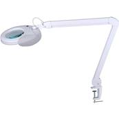 Lampe loupe de Bureau Autonome avec lumière LED et lentille loupe 10 X pour  tâches Mains Libres, Lecture, Inspection, réparation, modélisme, Loisirs
